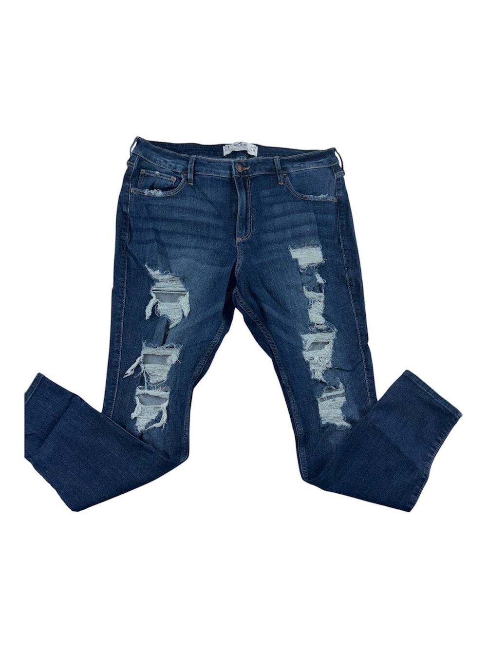 Hollister Curvy Mid Rise Skinny Jeans Size 17R